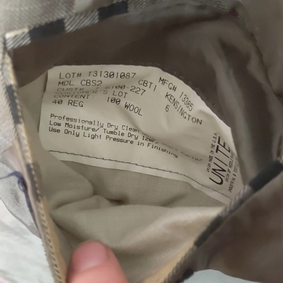 Burberry London mens blazer size 40r - Picture 6 of 7